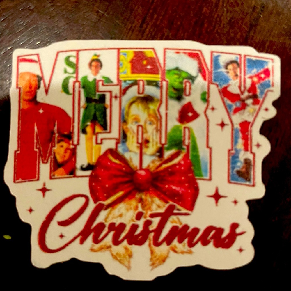 Merry Christmas sticker